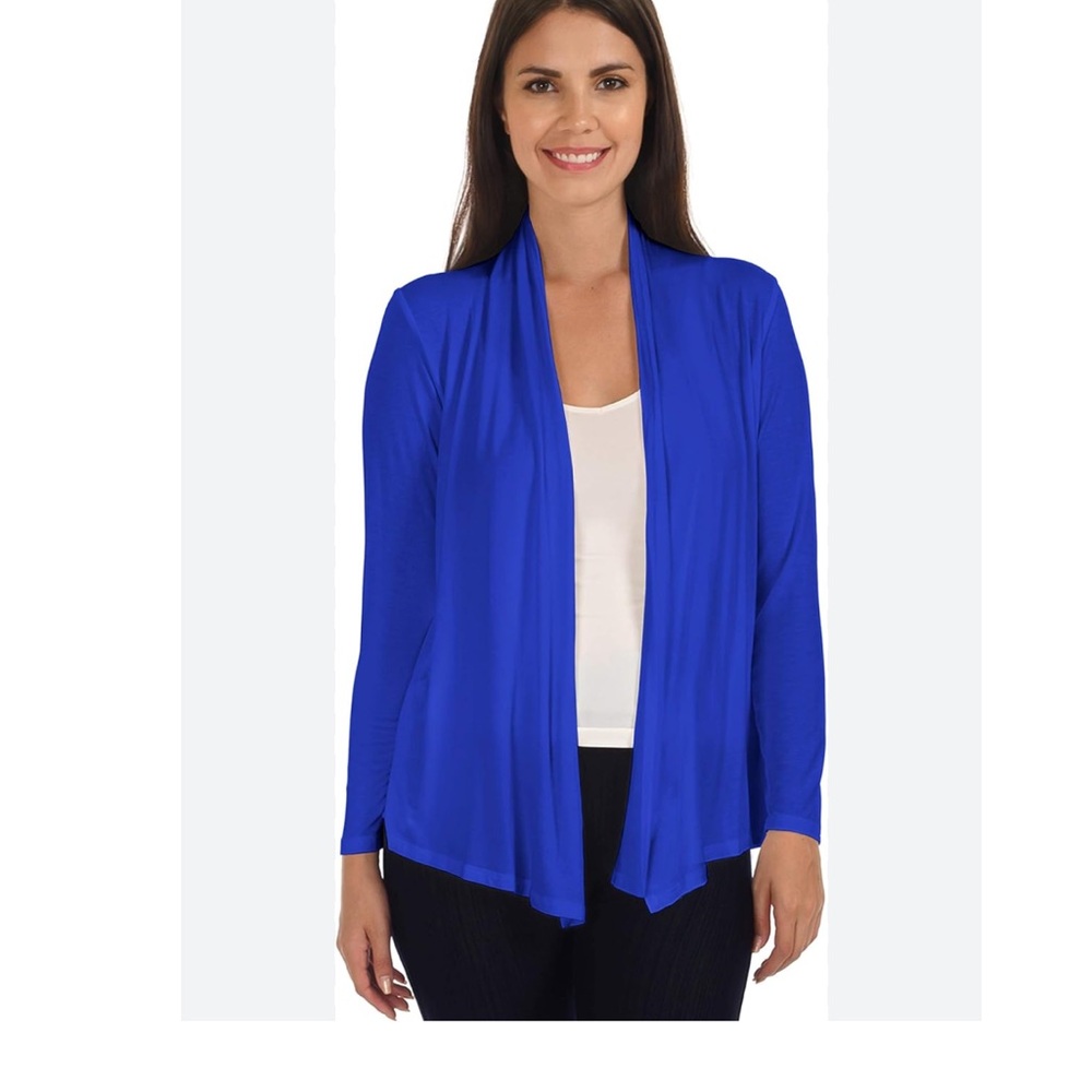 ALWAYS INDIGO Medium Women’s Cardigan